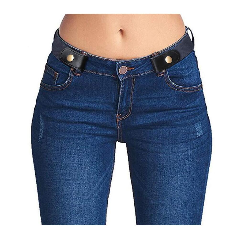 4526 No Buckle Elastic Stretch Belts For Men And Women, Comfortable